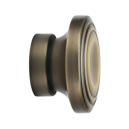 elegant brass 1 3/8" corsa finial