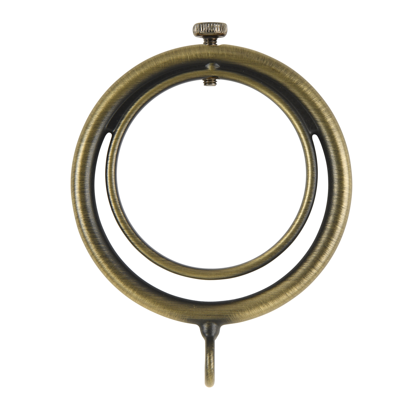 Kirsch 1 3/8" Designer Metals Ring Lock